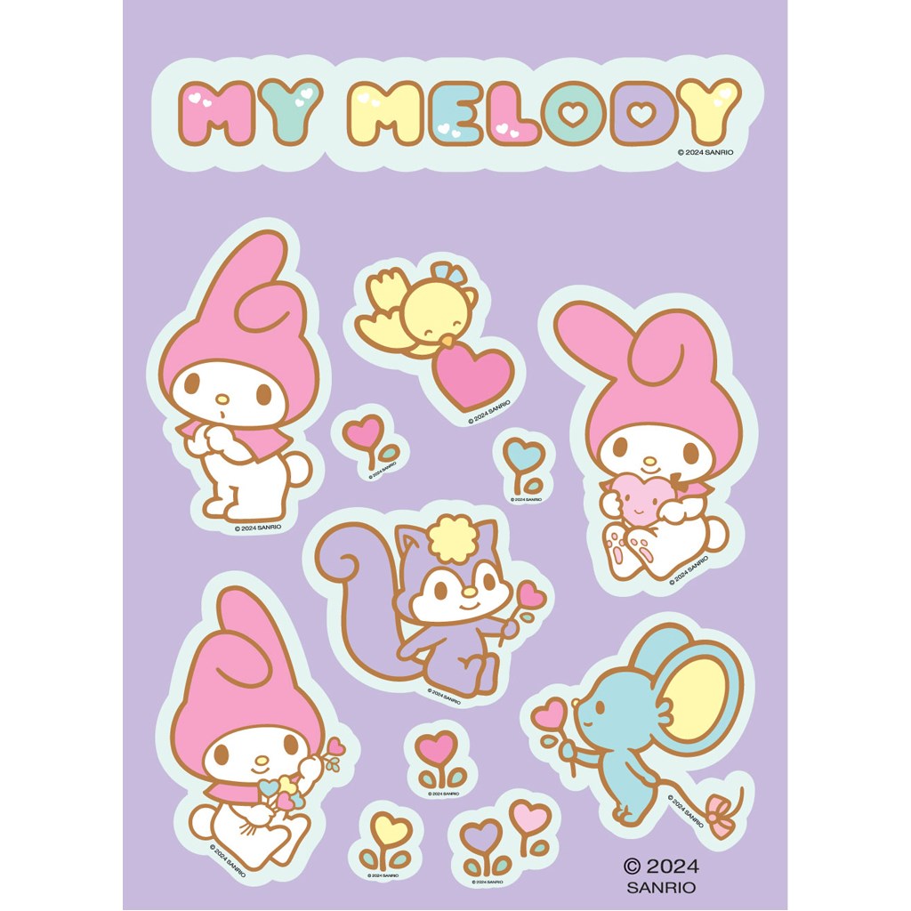 MY MELODY - Gift Box Diary with lock + DIY