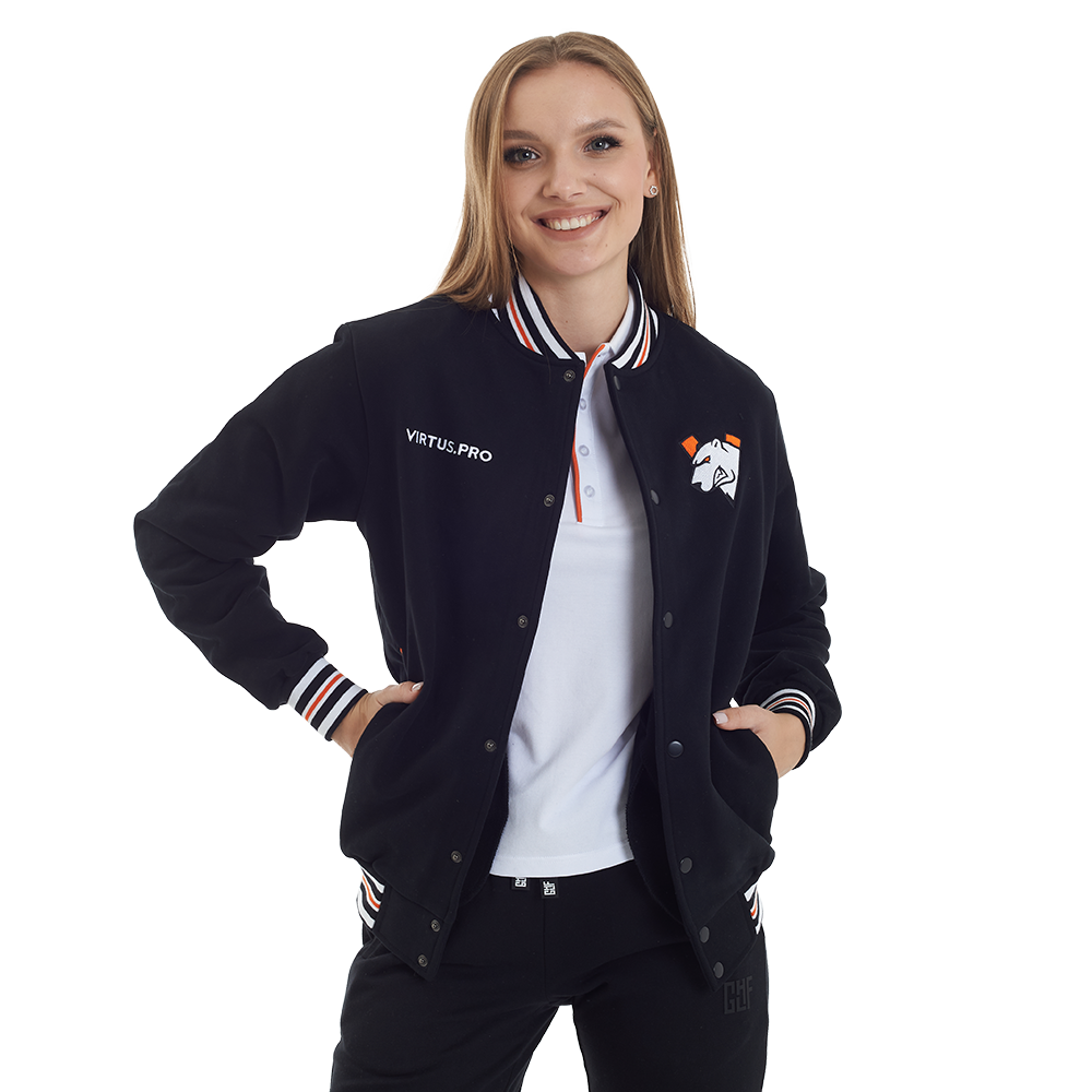 Virtus.pro College jacket black, L