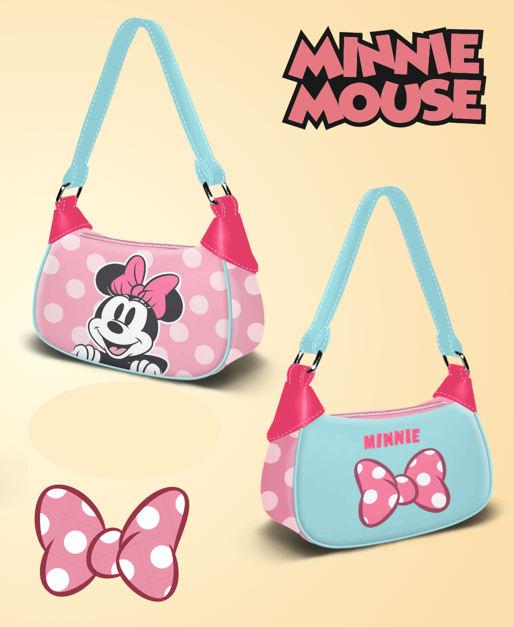 MINNIE - Bow - Handbag '20x12x8cm'