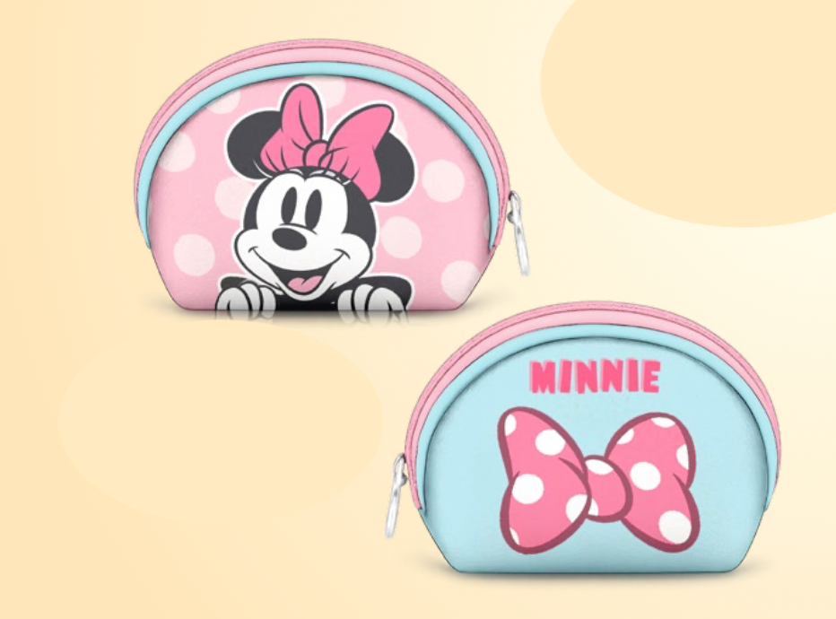 MINNIE - Bow - Oval Coin Purse '12x9x4,5cm'