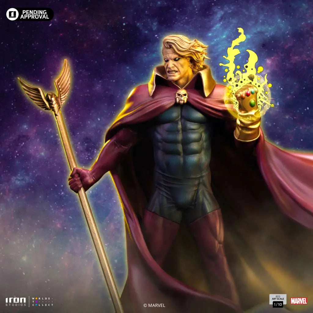 INFINITY GAUNTLET ADAM WARLOCK 1/10 STATUE