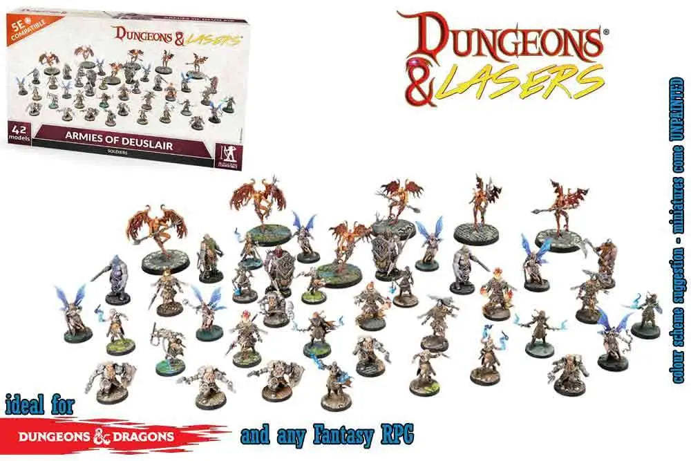 DUNGEONS & LASERS - ARMIES OF DEUSLAIR
