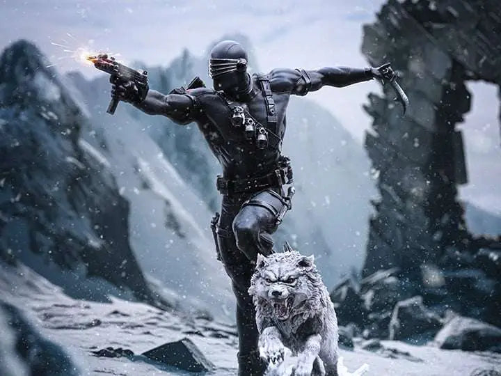 GI JOE SNAKE EYES 1/10 STATUE