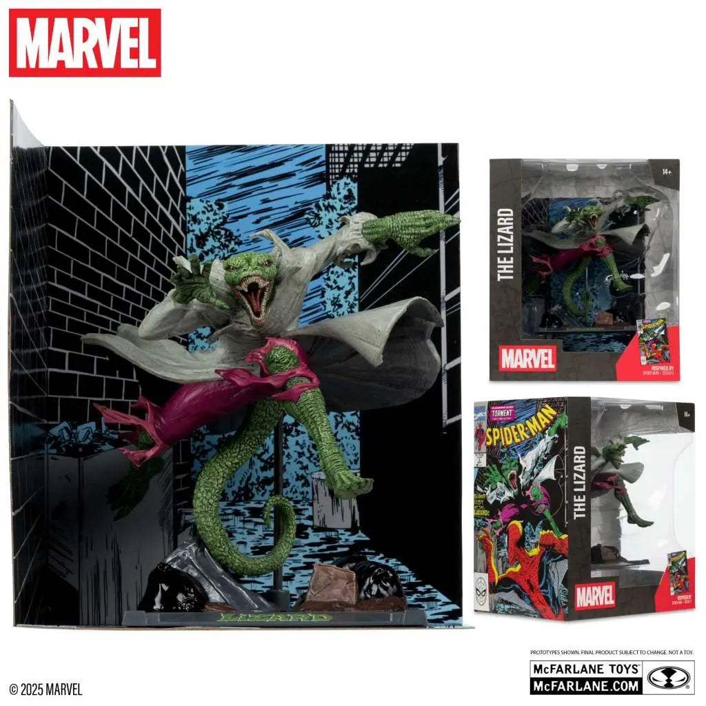 MARVEL COLLECTION 1:10 WV6 THE LIZARD (SPIDER-MAN #2) FIGURE