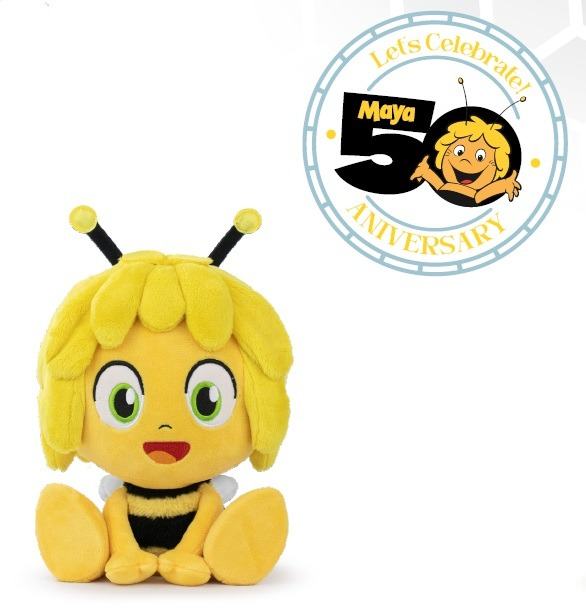 MAYA THE BEE 50TH ANNIVERSARY SEATED PLUSH