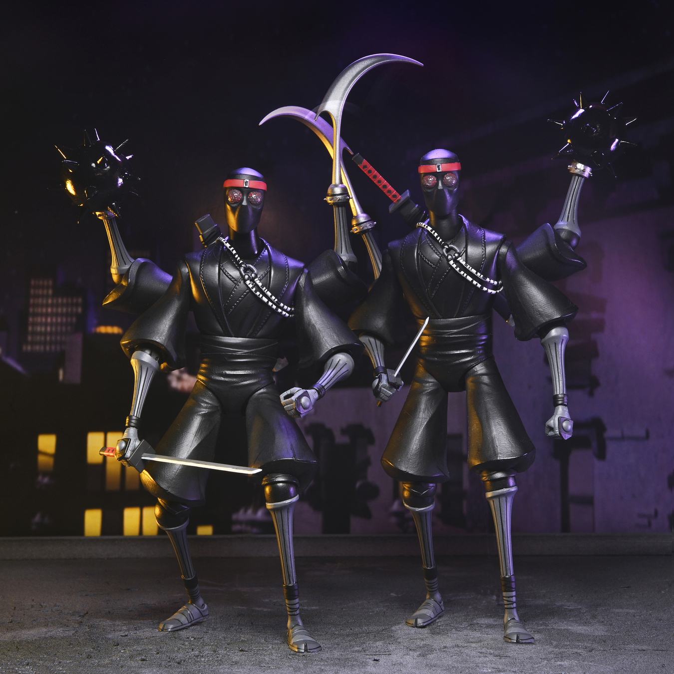 TMNT 2012 CARTOON FOOTBOTS 2-PACK AF
