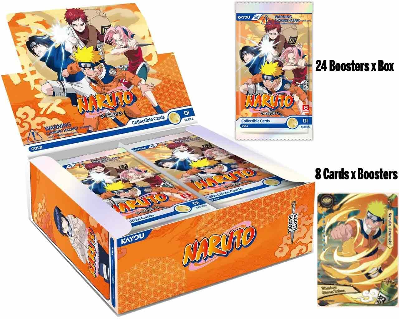 KAYOU - NARUTO - EARTH SCROLL - SMRITI COLLECTIBLE CARDS BOOSTER BOX EMEA (20)