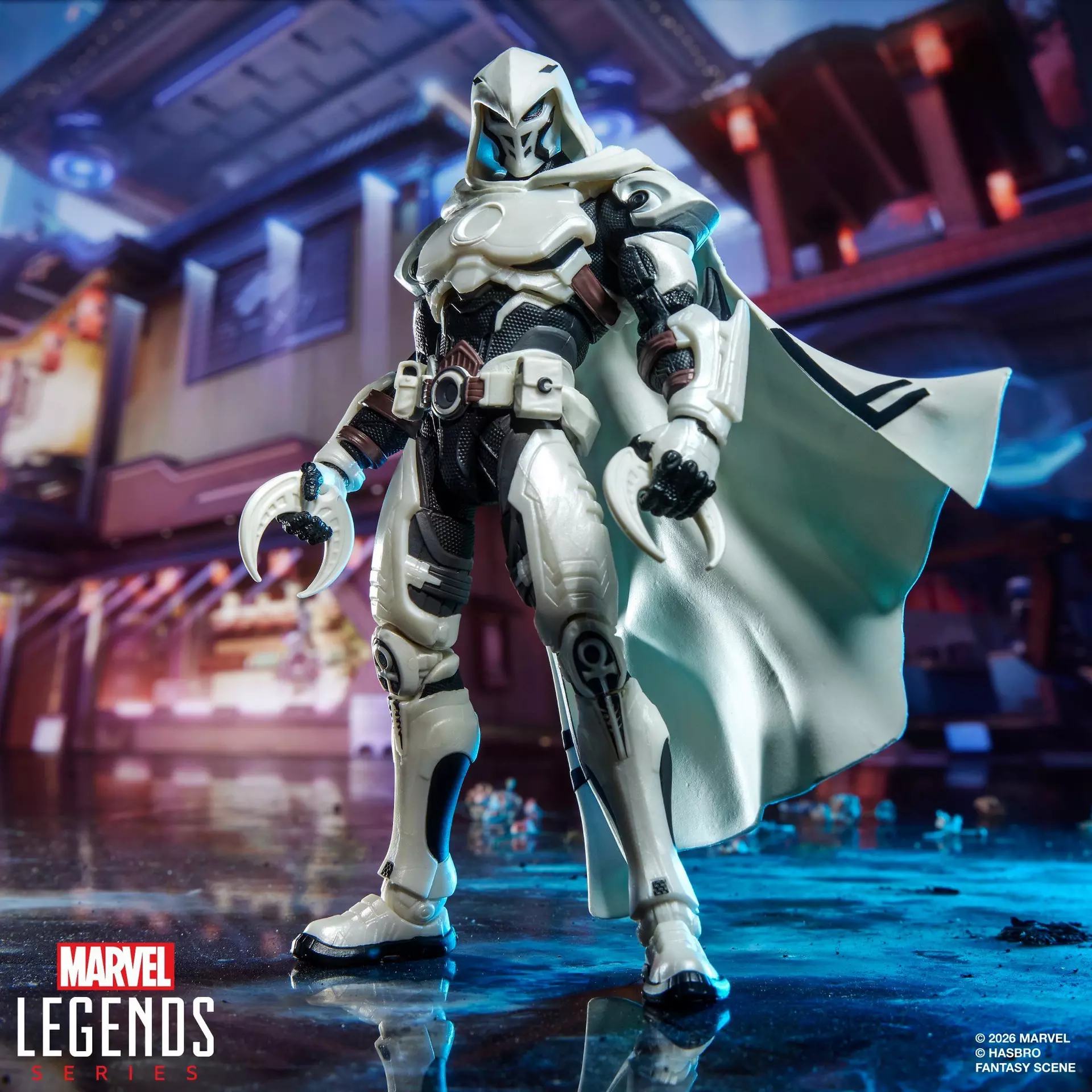 MARVEL LEGENDS MARVEL RIVALS MOON KNIGHT ACTION FIGURE