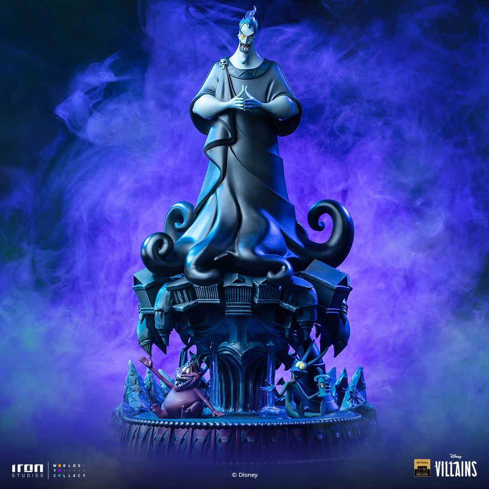 DISNEY VILLAINS HADES 1/10 DELUXE STATUE