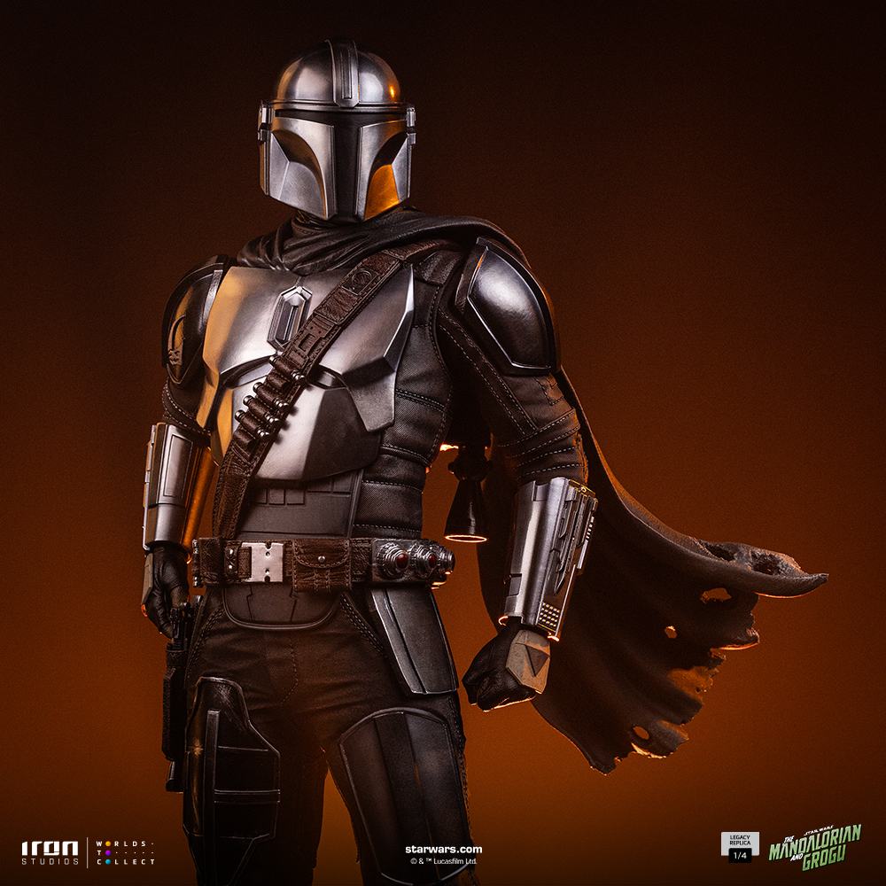 MANDALORIAN & GROGU MOVIE THE MANDALORIAN LEGACY REPLICA 1/4 STATUE