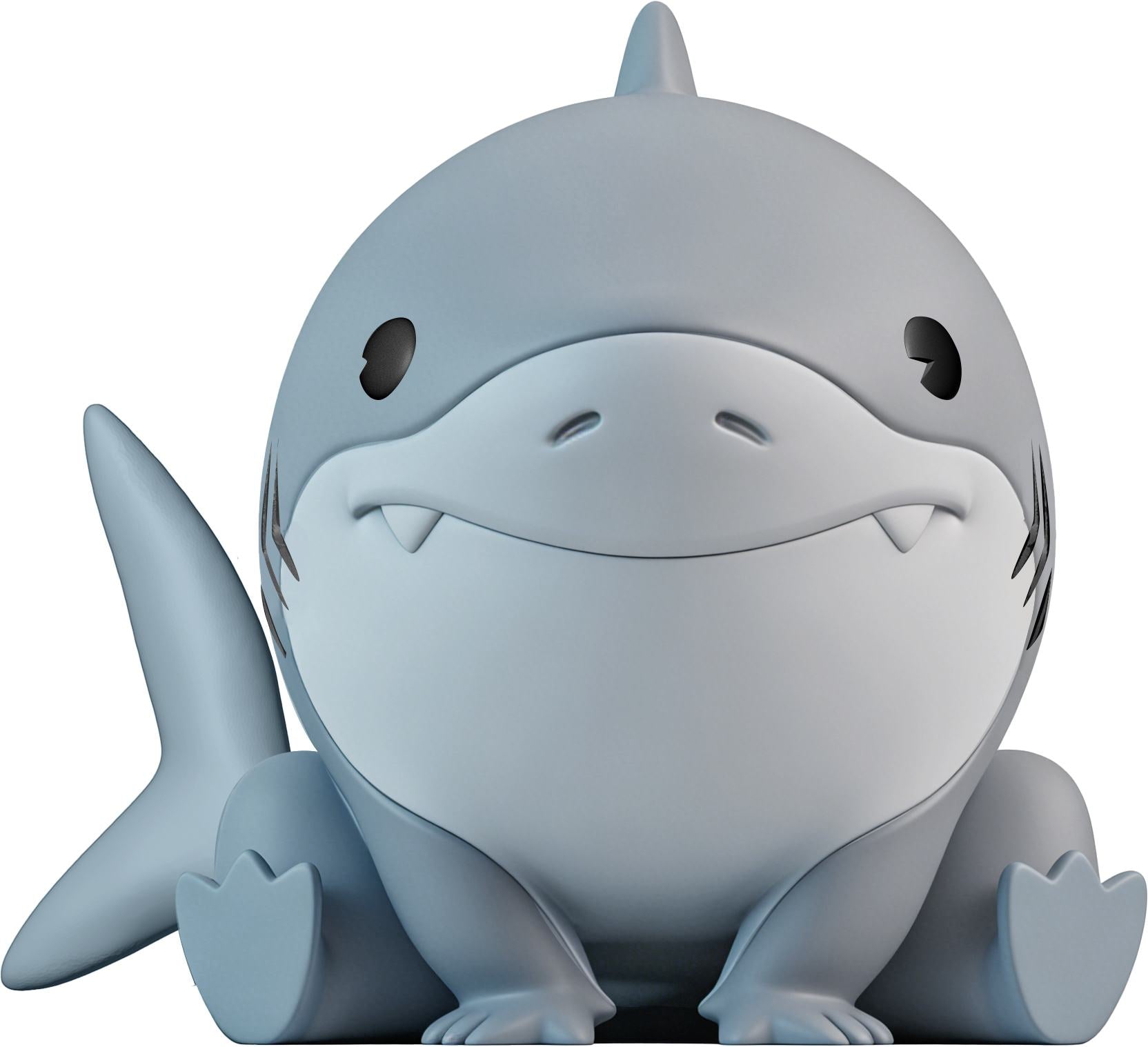 JEFF THE LAND SHARK PVC BANK