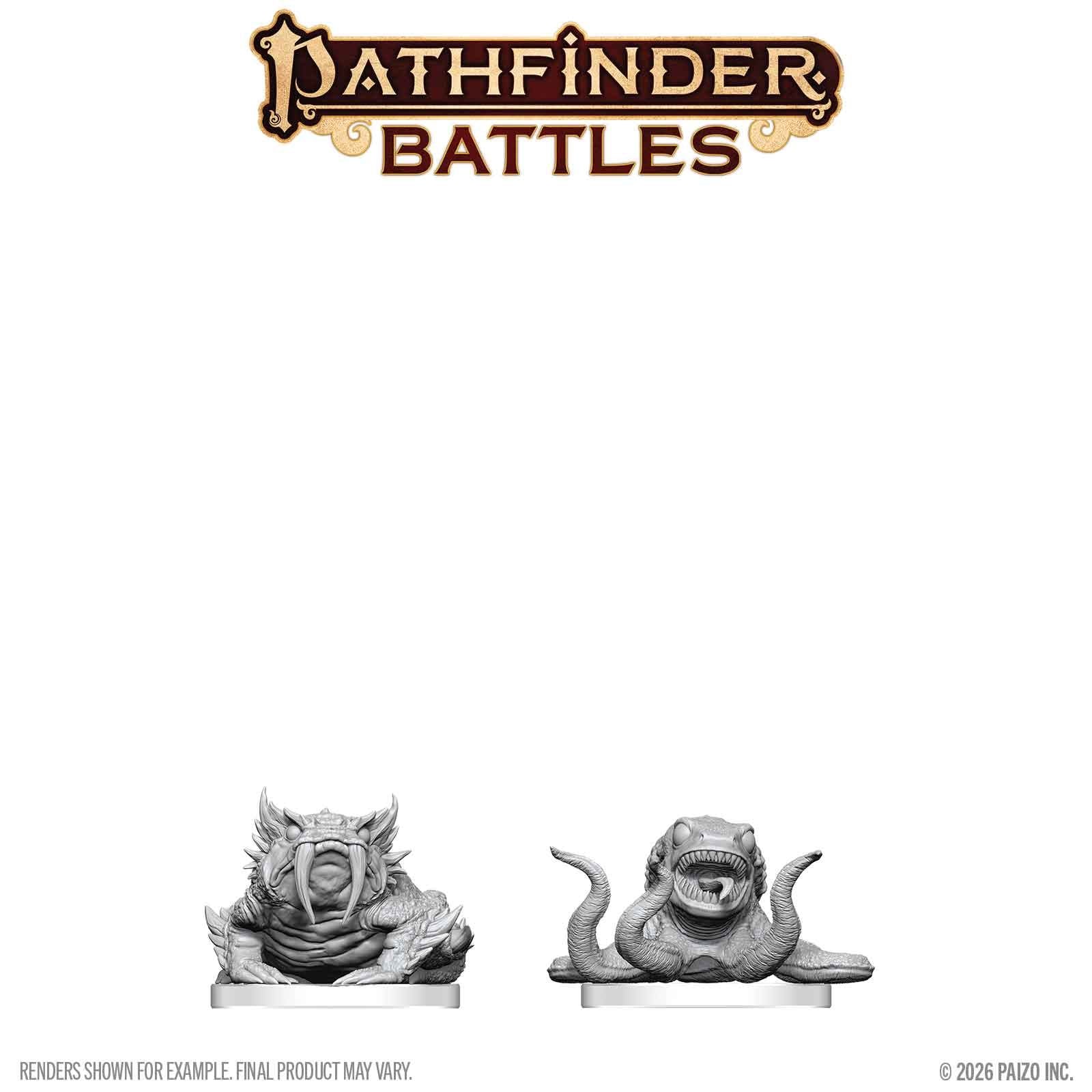 PATHFINDER BATTLES DEEP CUTS BOGWID & SLURK