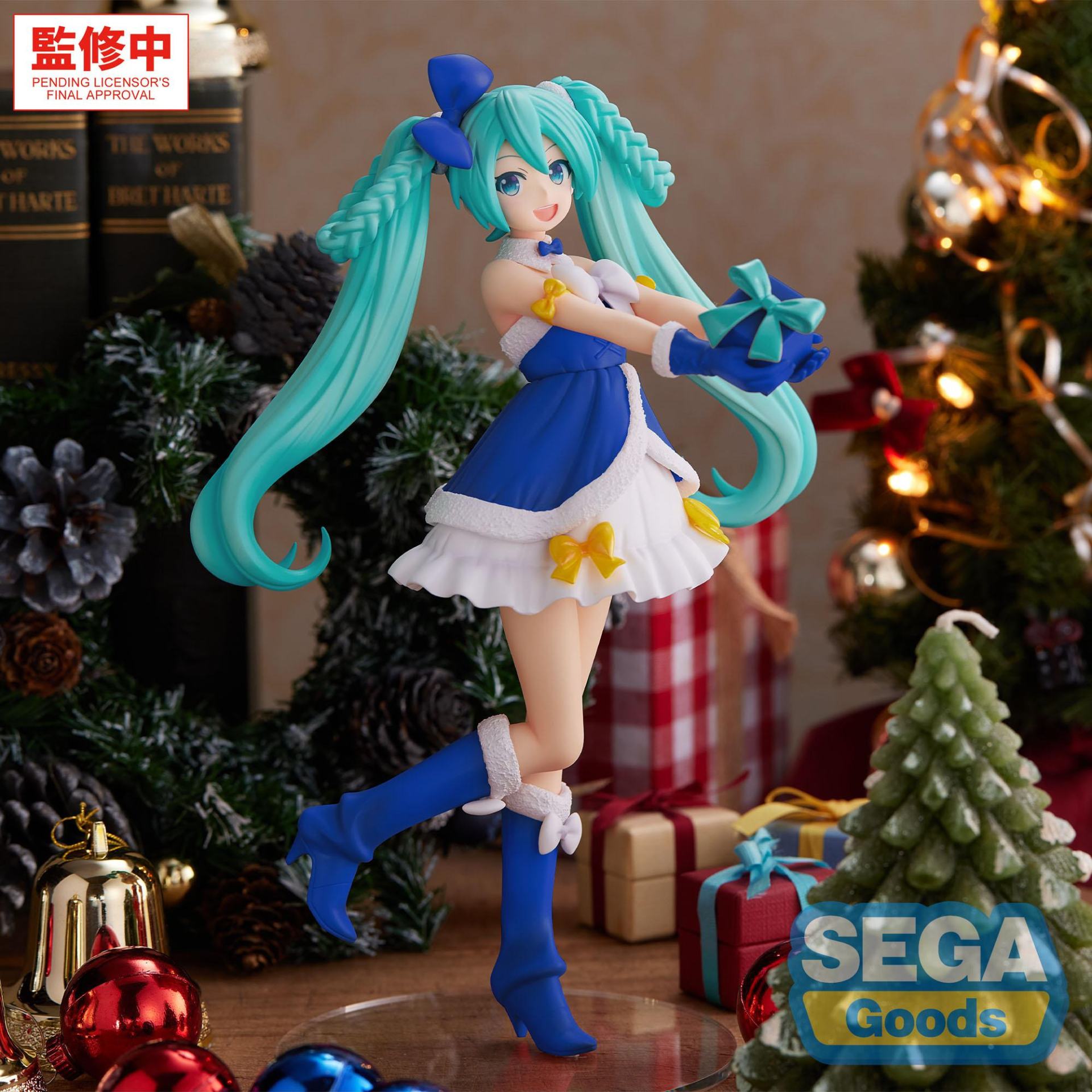 HATSUNE MIKU SAPPHIRE CHRISTMAS HIGH PREMIUM FIGURE