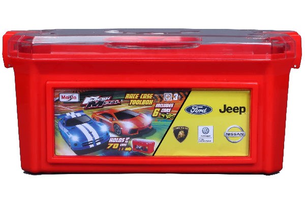 Fresh Metal Toolbox incl. 6 vehicles 3'