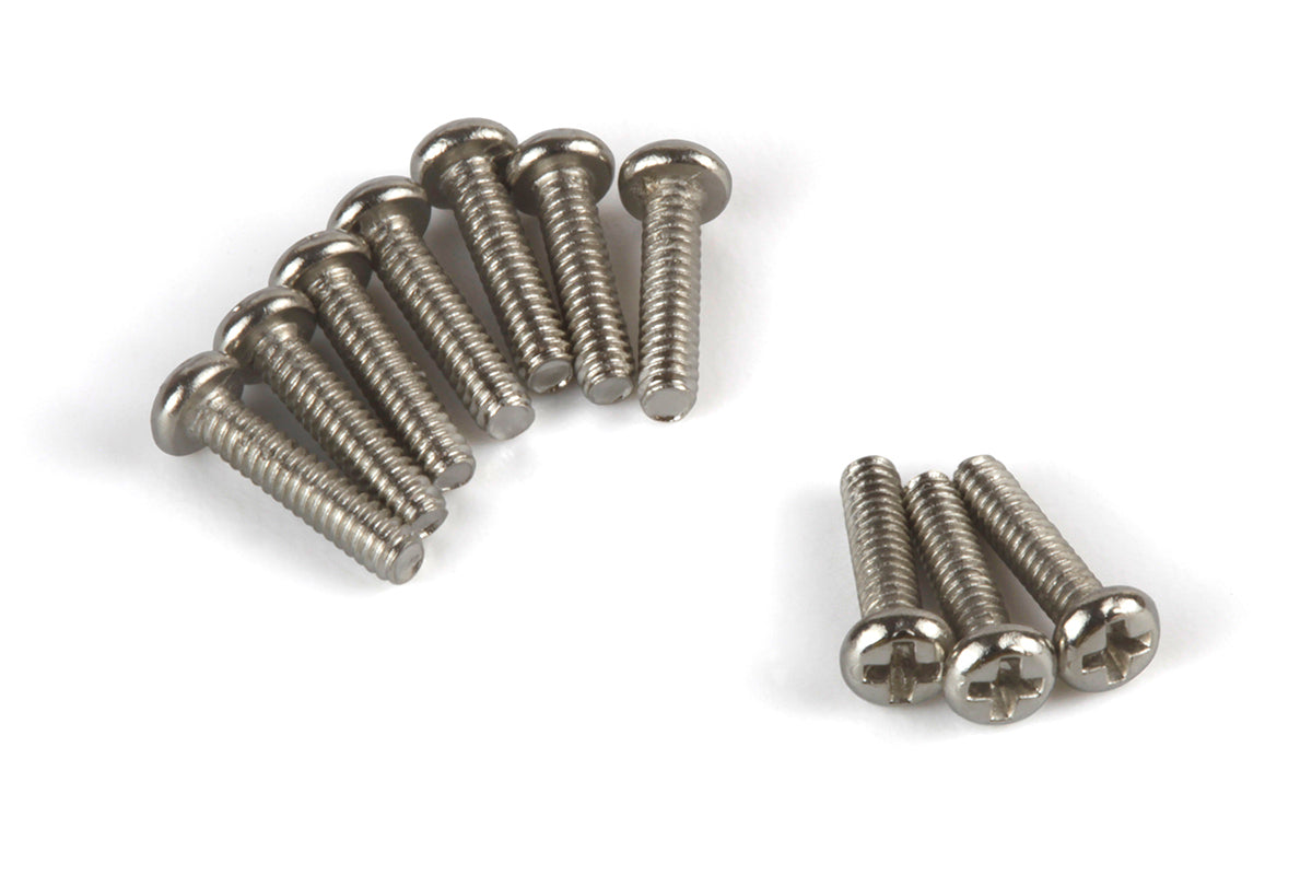 Button Head Screw M1.4x6mm (Silver/10pcs)