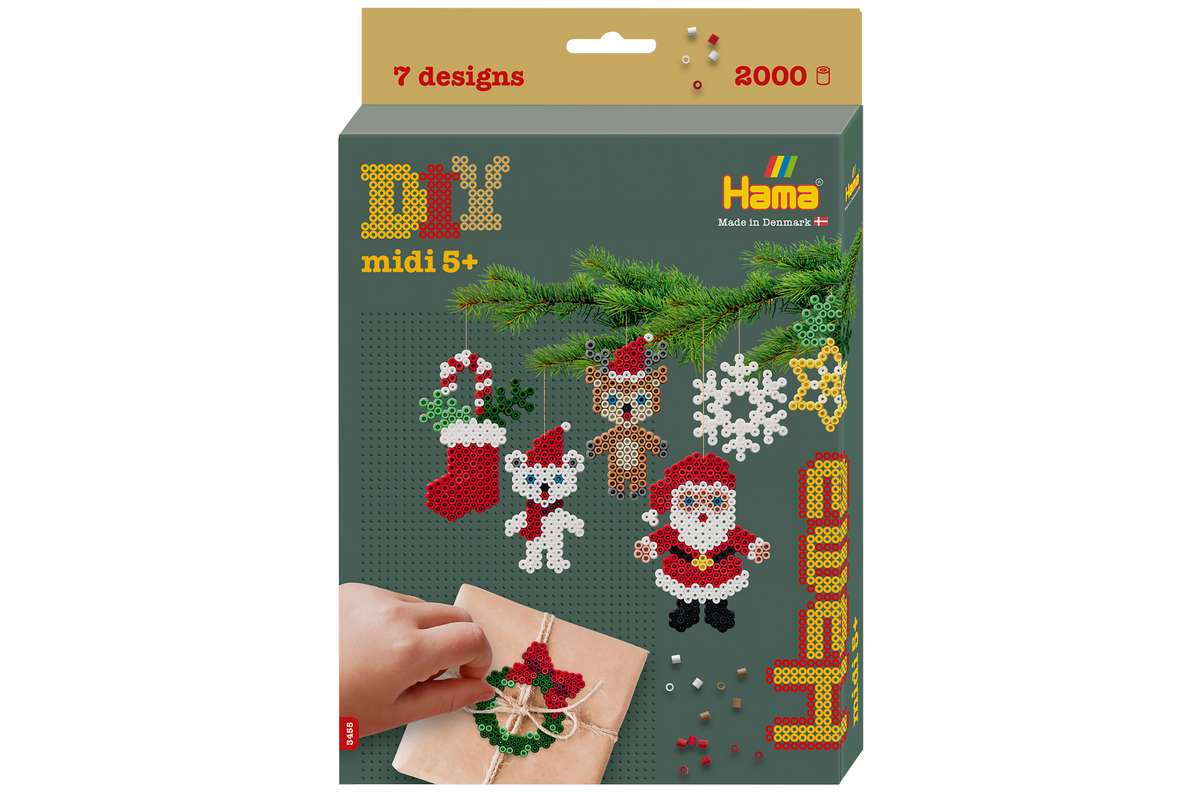 Hama midi ophængsæske julesjov