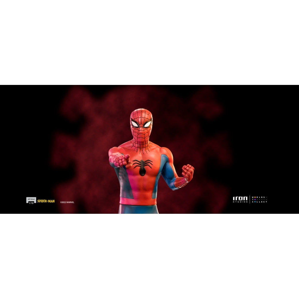 Iron Studios SPIDER-MAN ('60s Animated Series) - Pointing Meme Statue 1/10