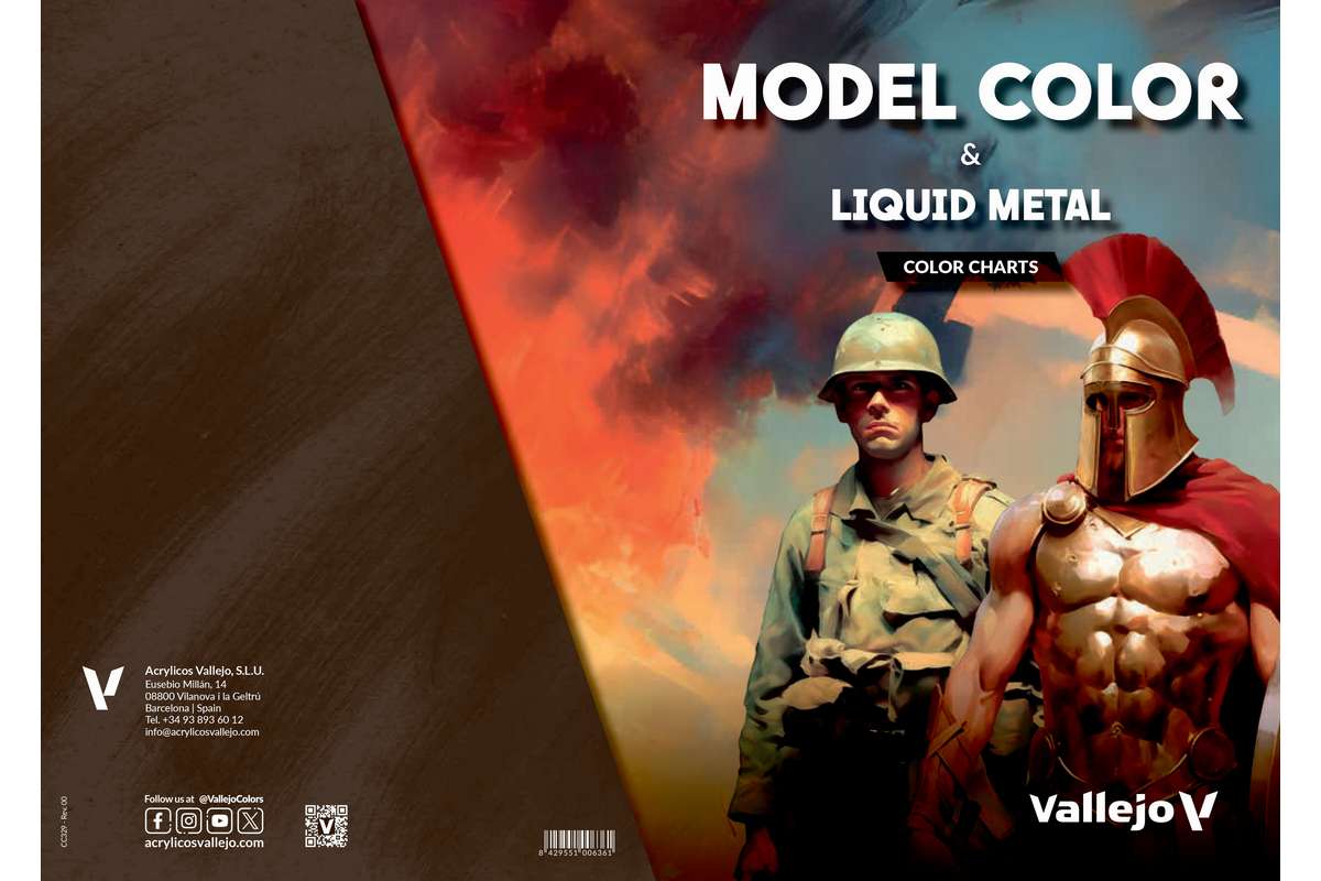 Color chart: Model Color & Liquid Metal