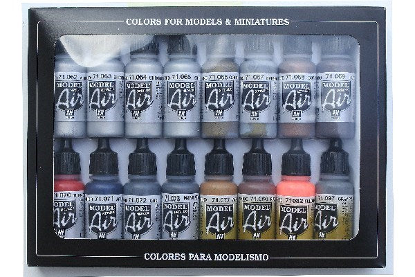 Model Air metallic effects color set 16x17ml