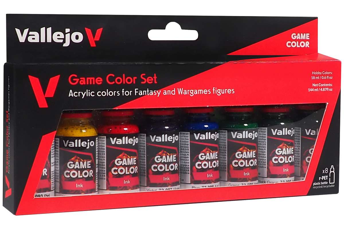 Game Color Ink set 8x18ml