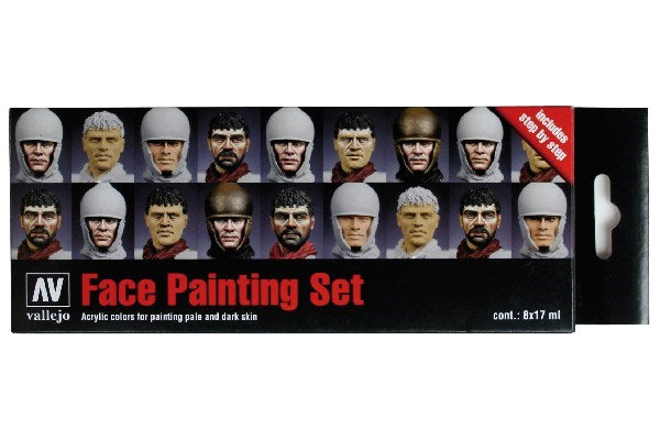 Effects, face painting set by Jaume Ortiz 8 colors
