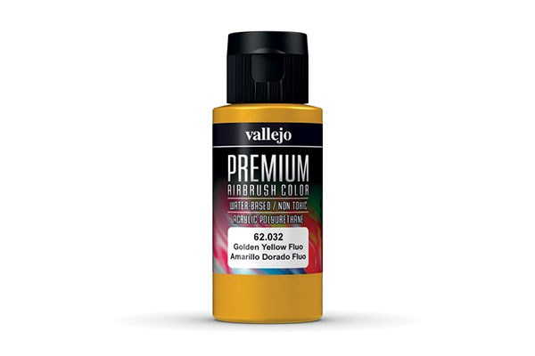 Premium color gondel yellow fluorescent 60ml