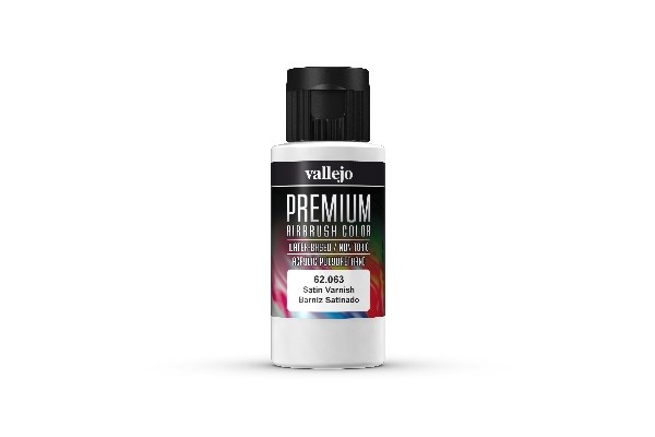 Premium color auxiliary satin varnish 60ml