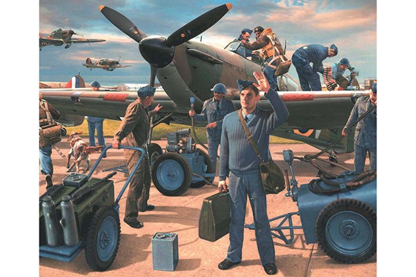 WWII RAF Ground Crew