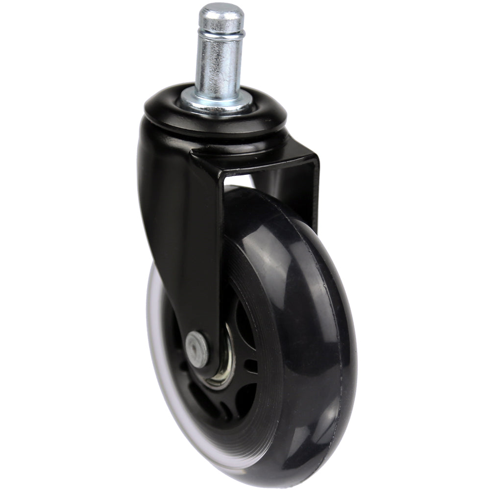 FragON Gaming Chair Spare part 1 - 75mm transparent Silicone wheels set(5 pieces)