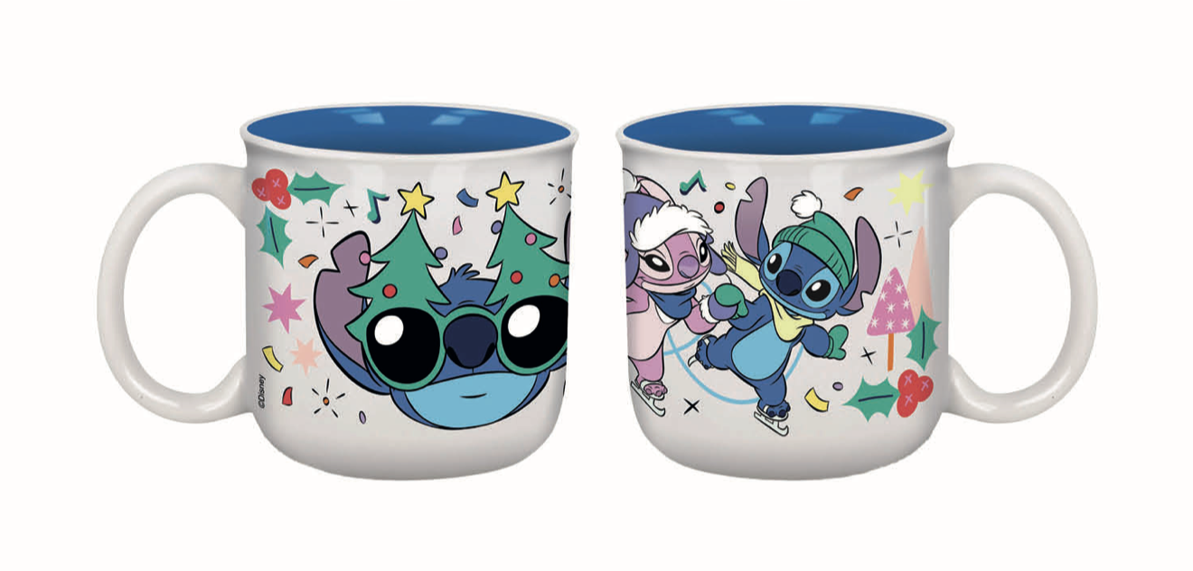 STITCH-MAS - Patinage à Glace - Mug Breakfast - 420ml