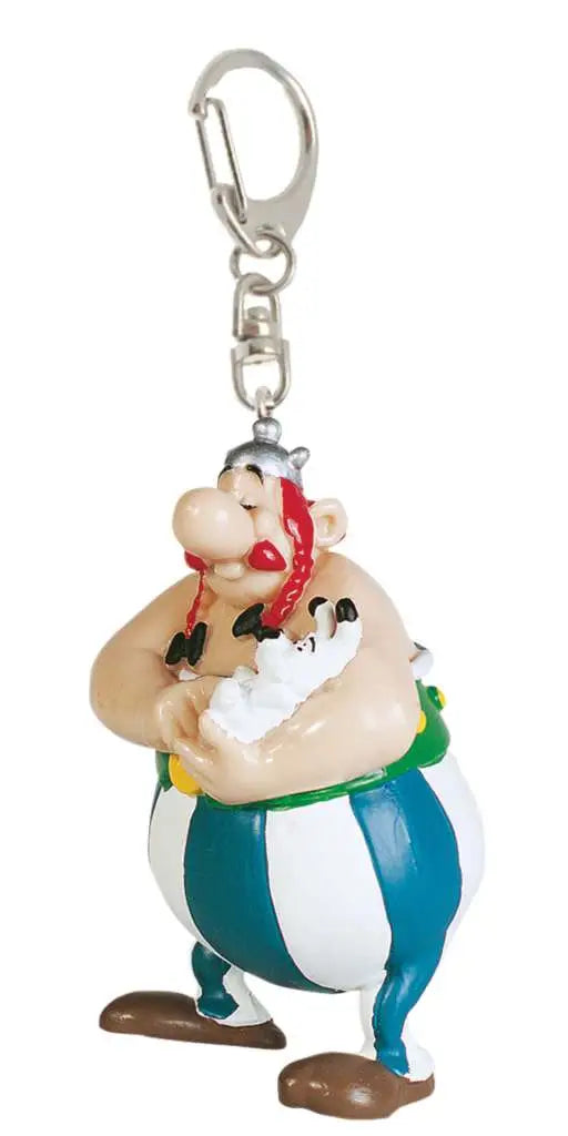 ASTERIX OBELIX WITH DOGMATIX KEYCHAIN