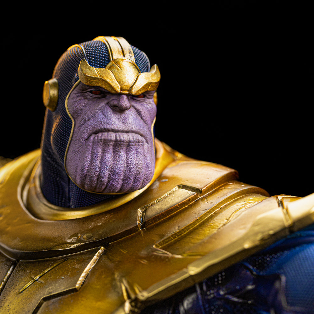 Iron Studios Marvel - Thanos Deluxe Diorama Statue BDS Art Scale 1/10