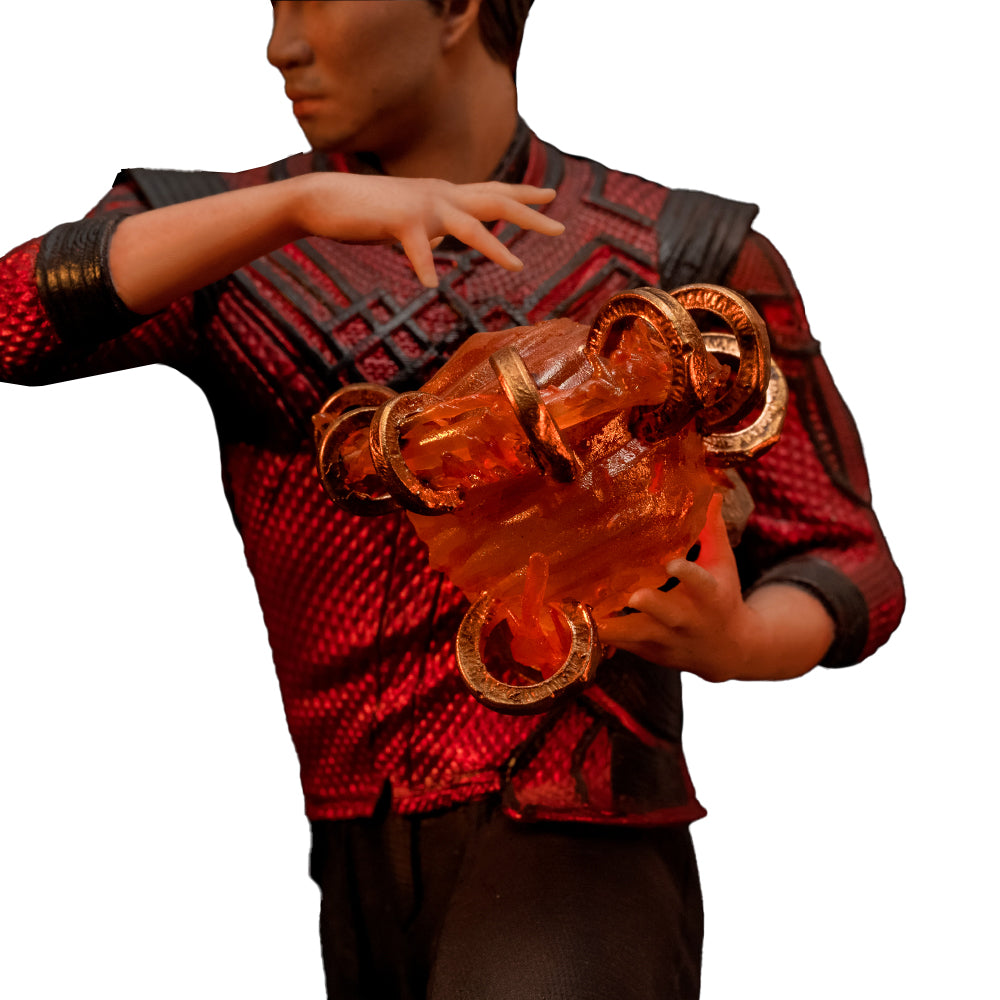Iron Studios Shang-Chi and the Legend of the Ten Rings - Shang Chi & Morris Statue BDS Art Scale 1/10