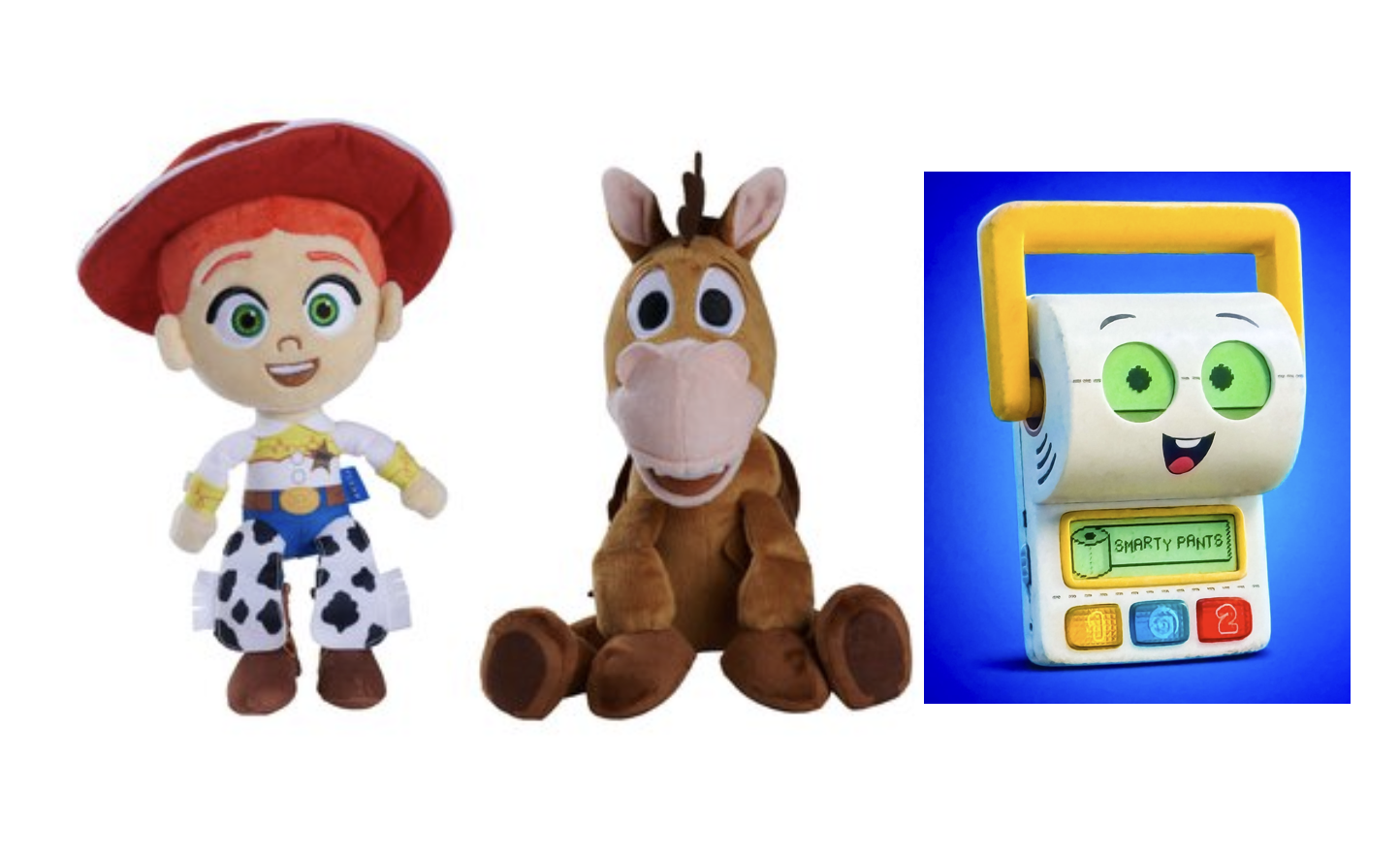 TOY STORY - Jessie & Co - Assortment de 6 Plushs 25cm - 3 Models