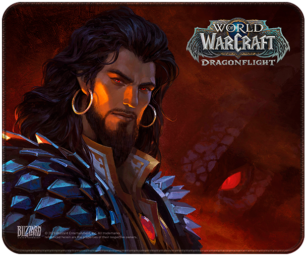 World Of Warcraft Dragonflight - Wrathion Mousepad
