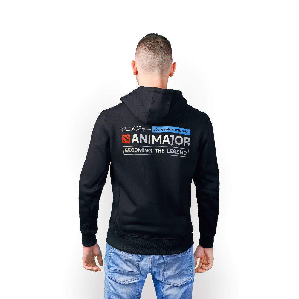 Animajor - Dota 2 Hoodie Black Monkey King, 2XL