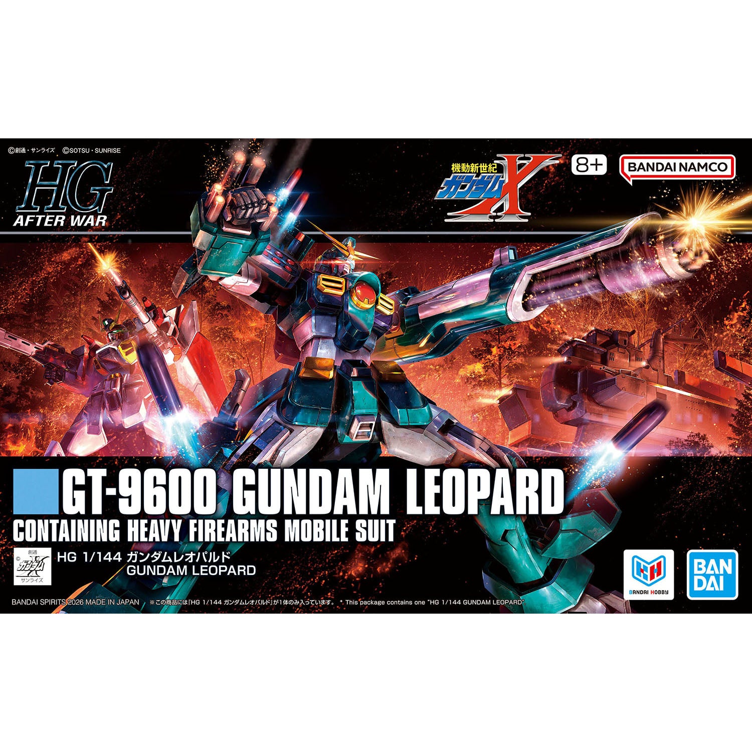 HG 1/144 Gundam Leopard