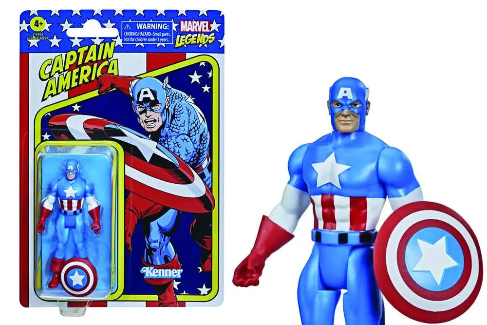 MARVEL LEGENDS RETRO CAPTAIN AMERICA AF