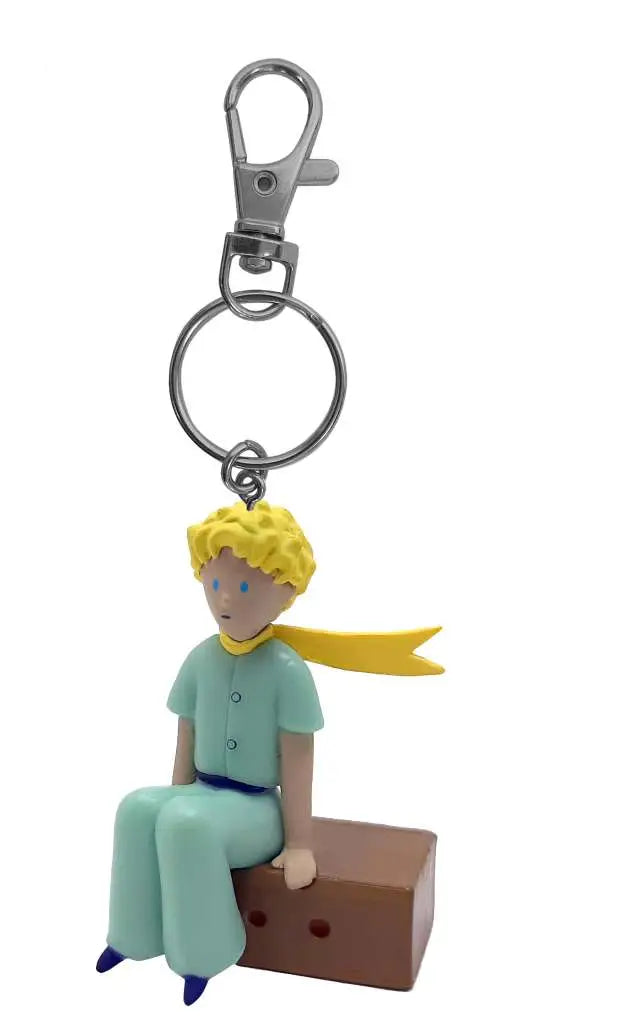 LITTLE PRINCE ON HIS BOX KEYRING