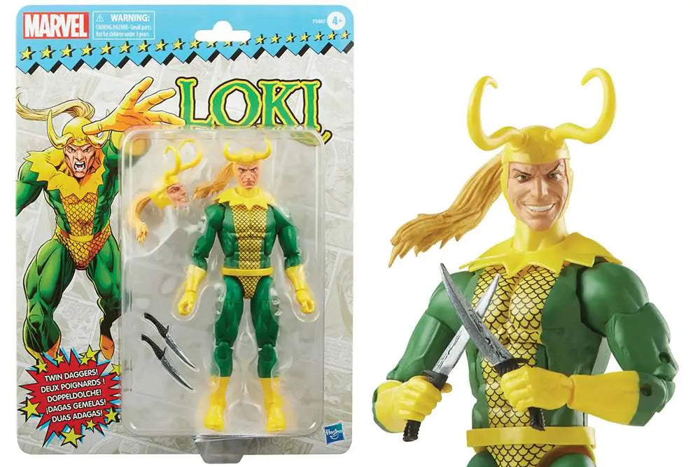 MARVEL LEGENDS VINTAGE LOKI AF