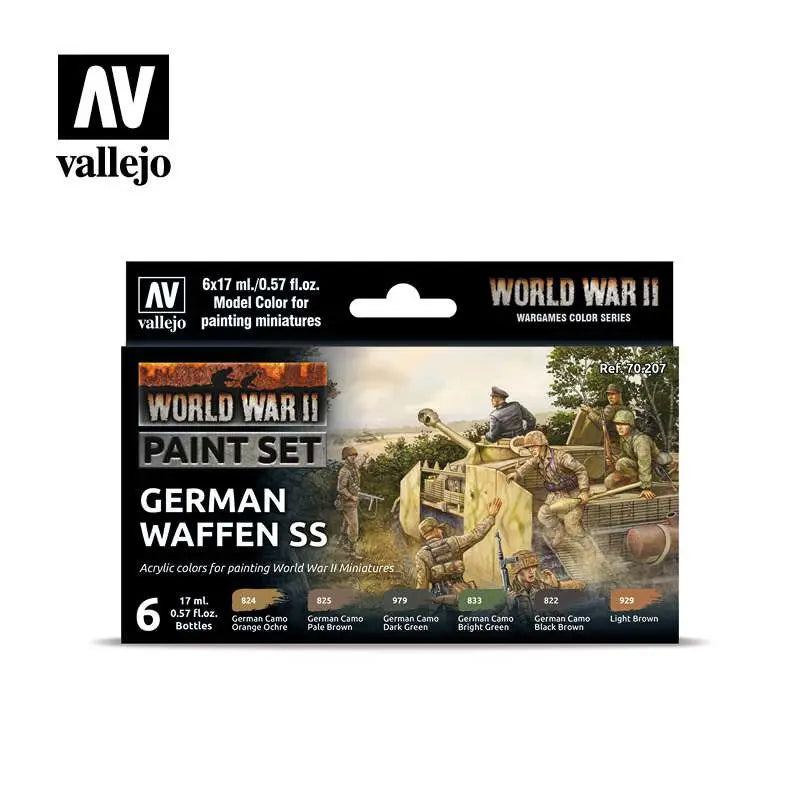 GERMAN WAFFEN SS COLOR SET 70207