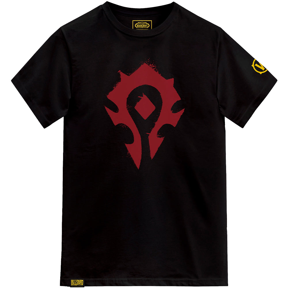World of Warcraft Horde Classic t-shirt, color: black, size: M