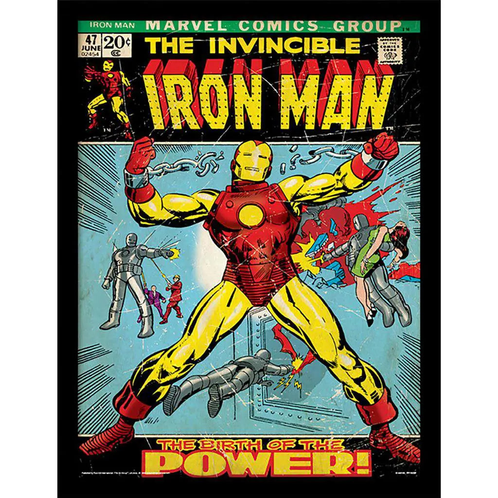 THE INVINCIBLE IRON MAN #47 COLLEC.PRINT