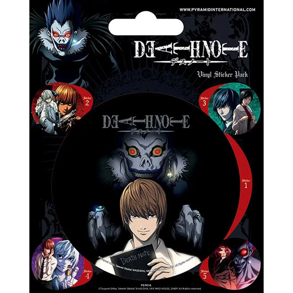 DEATH NOTE STICKER SET