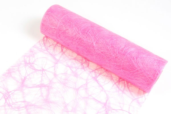 Dekorationsvæv neon pink 30cmx25m