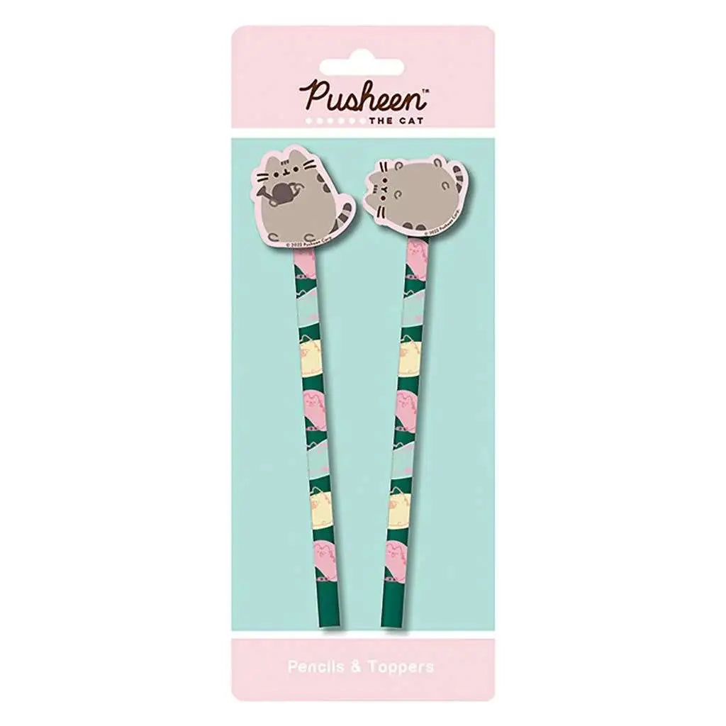 PUSHEEN PENCILS AND TOPPERS
