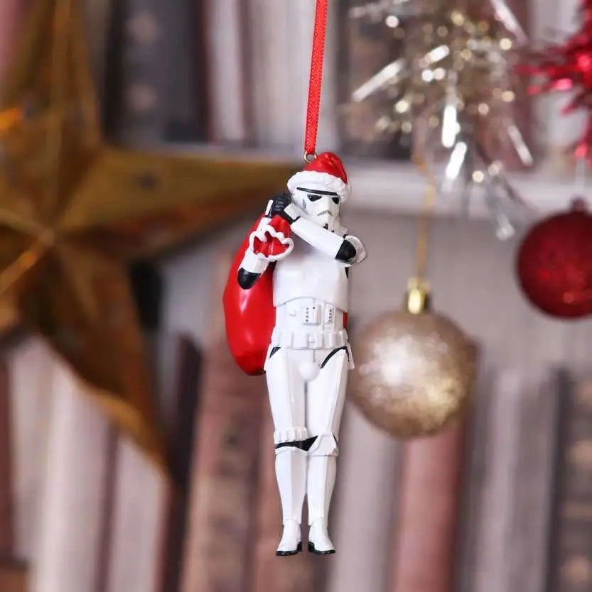 STORMTROOPER SANTA SACK HANGING ORNAMENT
