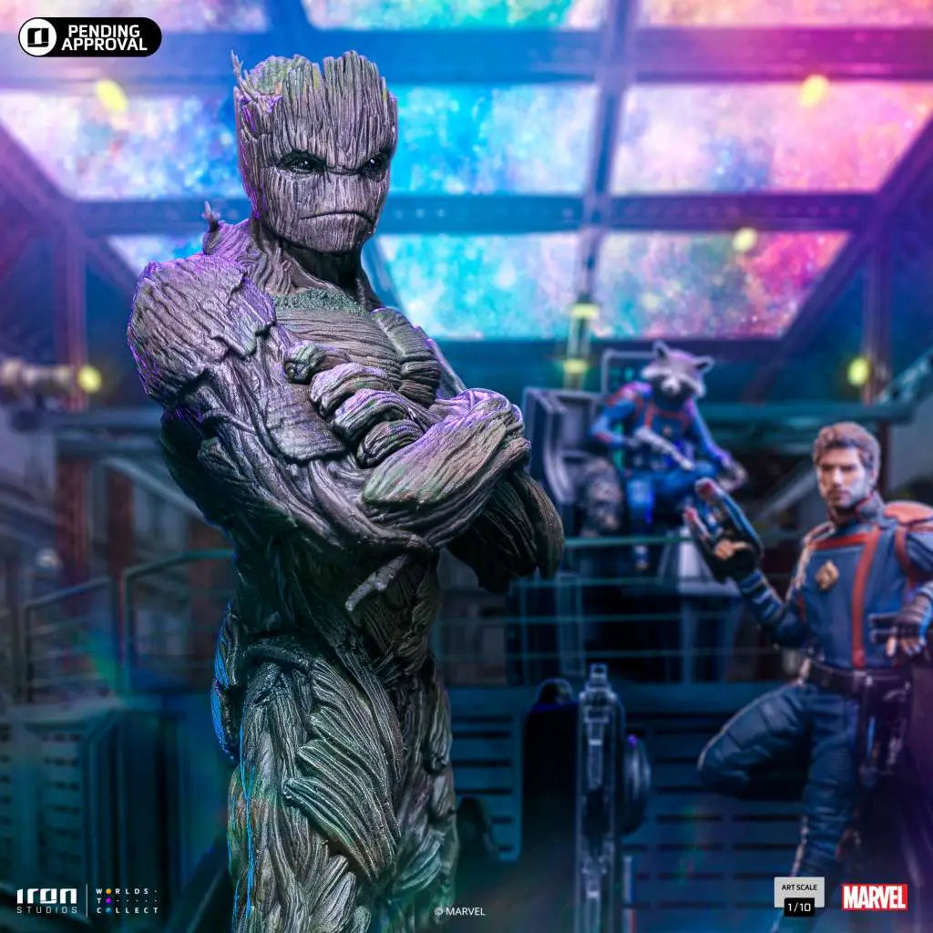GOTG 3 GROOT 1/10 STATUE
