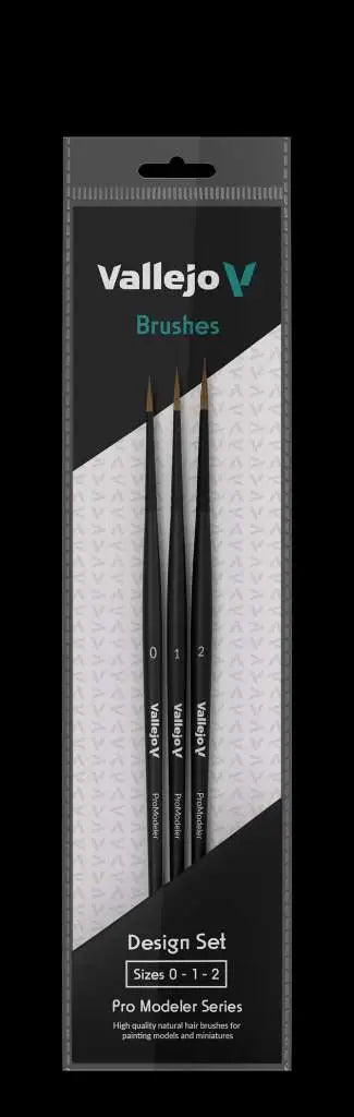 BRUSH PRO DESIGN NATURAL SET B01991