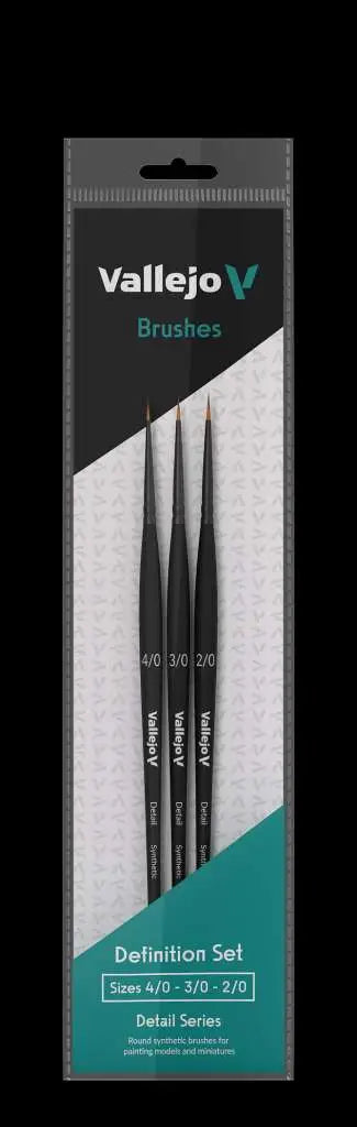 BRUSH DETAIL DEFINITION SYNTHETICC SET B02990
